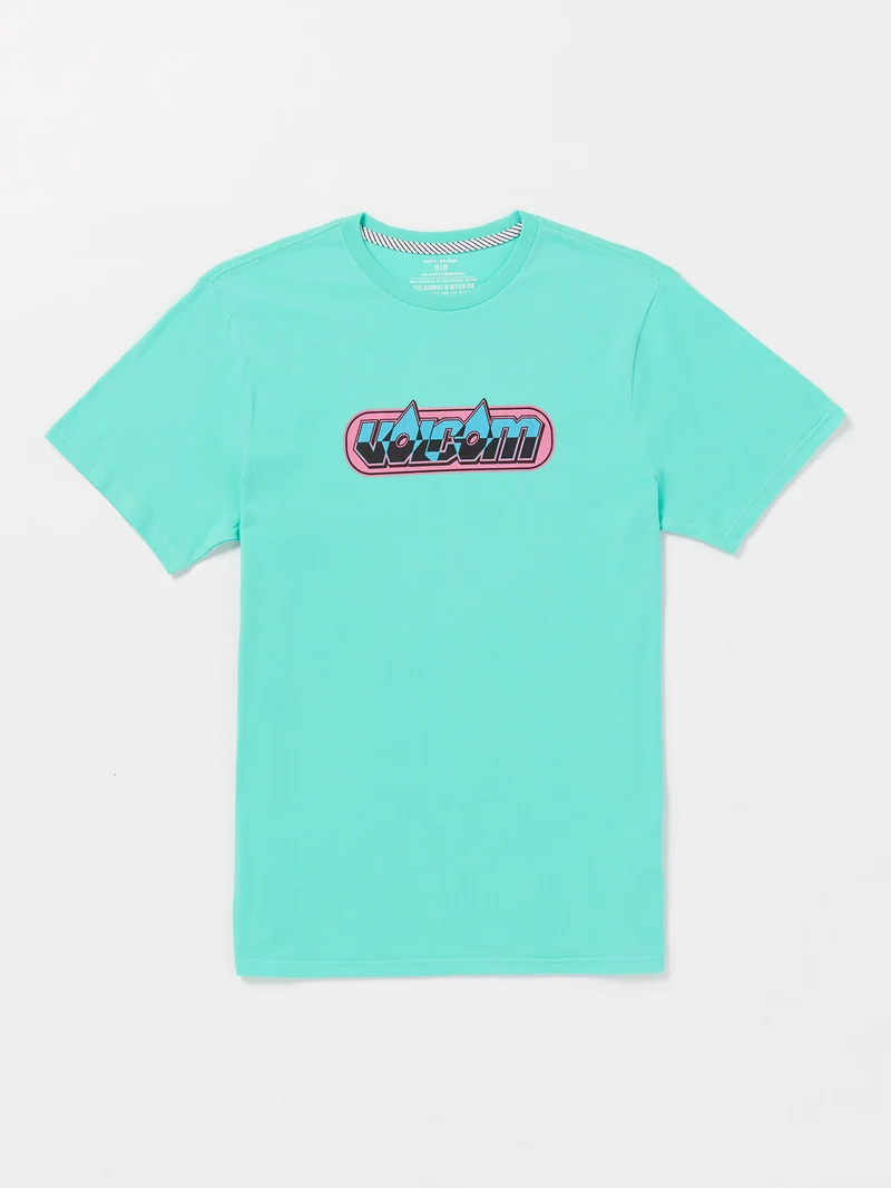Crash Test T-Shirt - Dusty Aqua