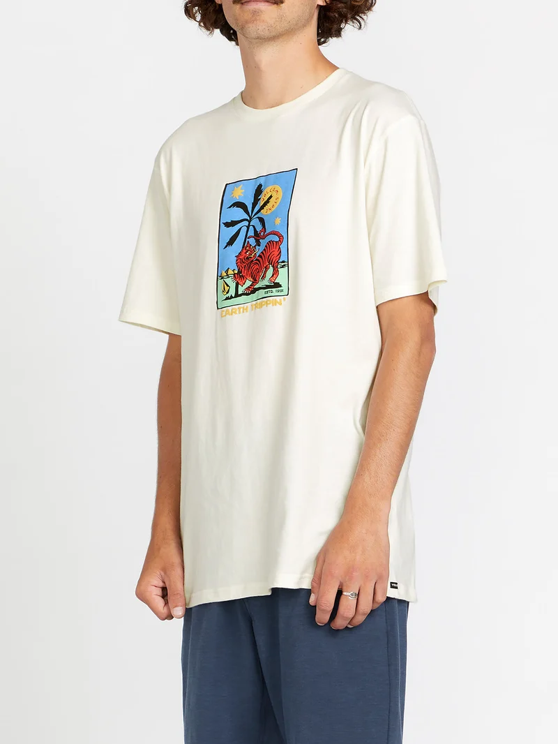 Tarot Tiger Farm To Yarn T-Shirt - Off White
