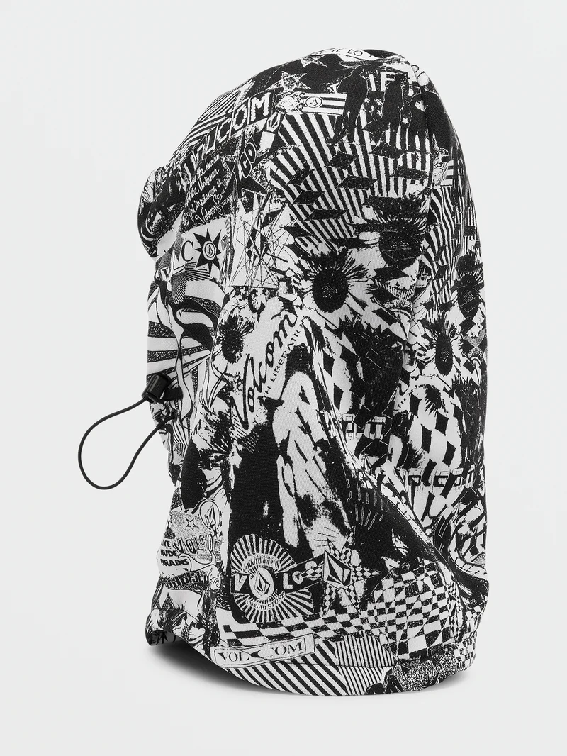 Hydro Fleece Hood Thingy - Black White