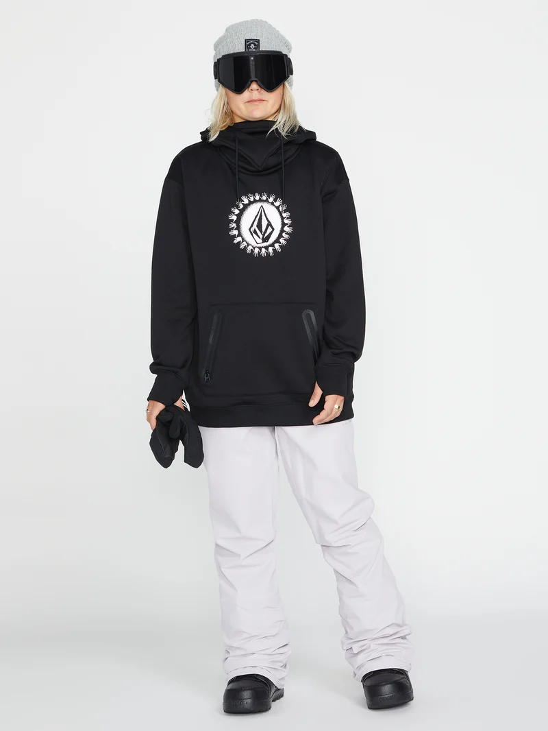 Spring Shred Hoodie - Black