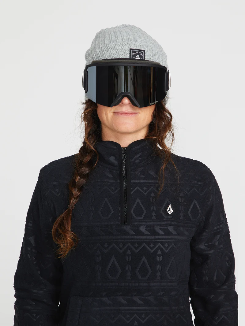 Polar Fleece Sweatshirt - Black