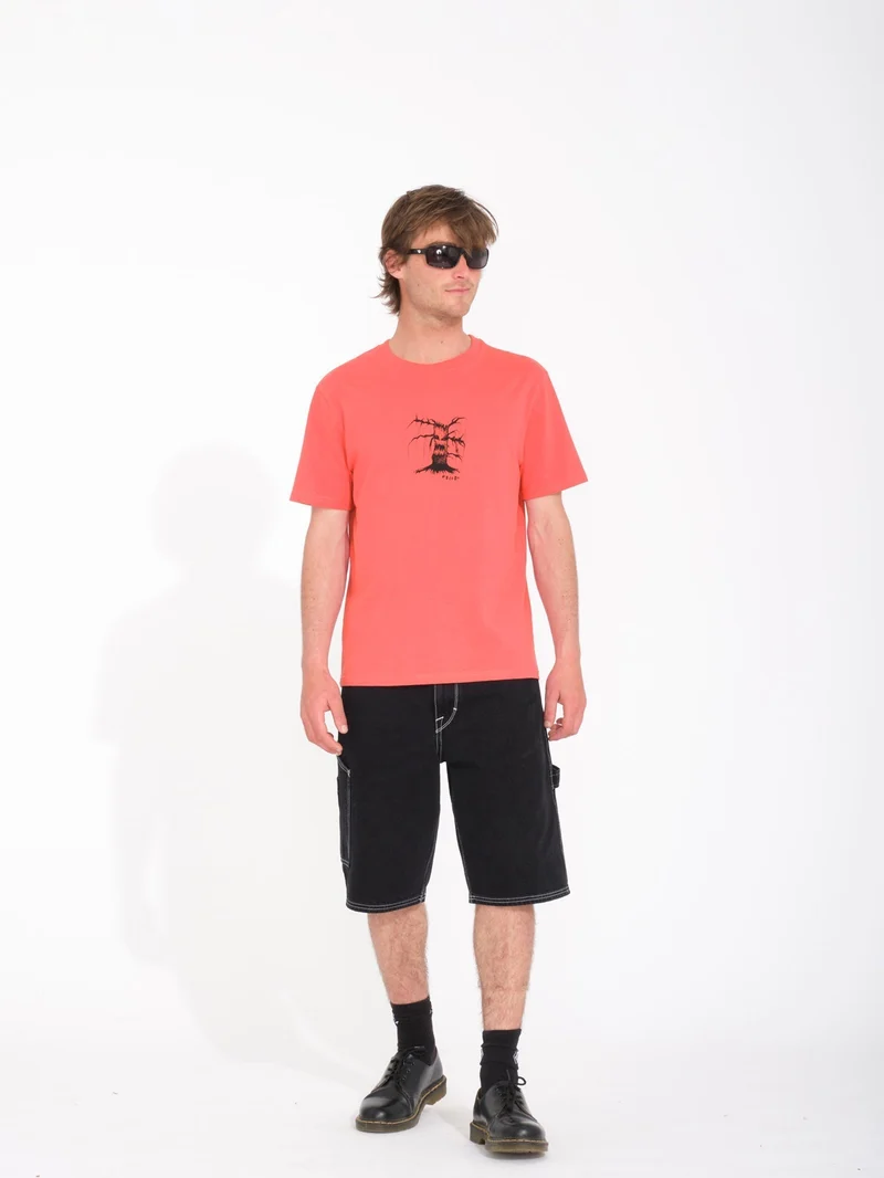 Issam Night T-shirt - WASHED RUBY