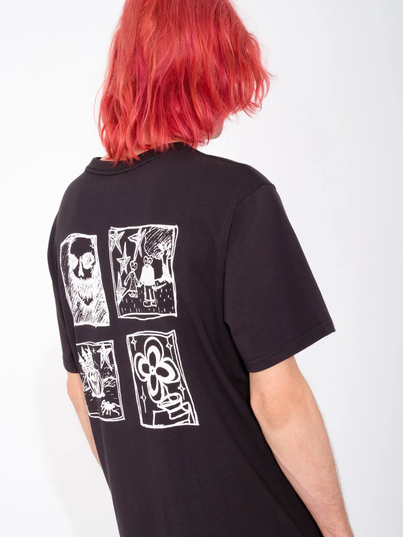 Issam Night T-shirt - BLACK