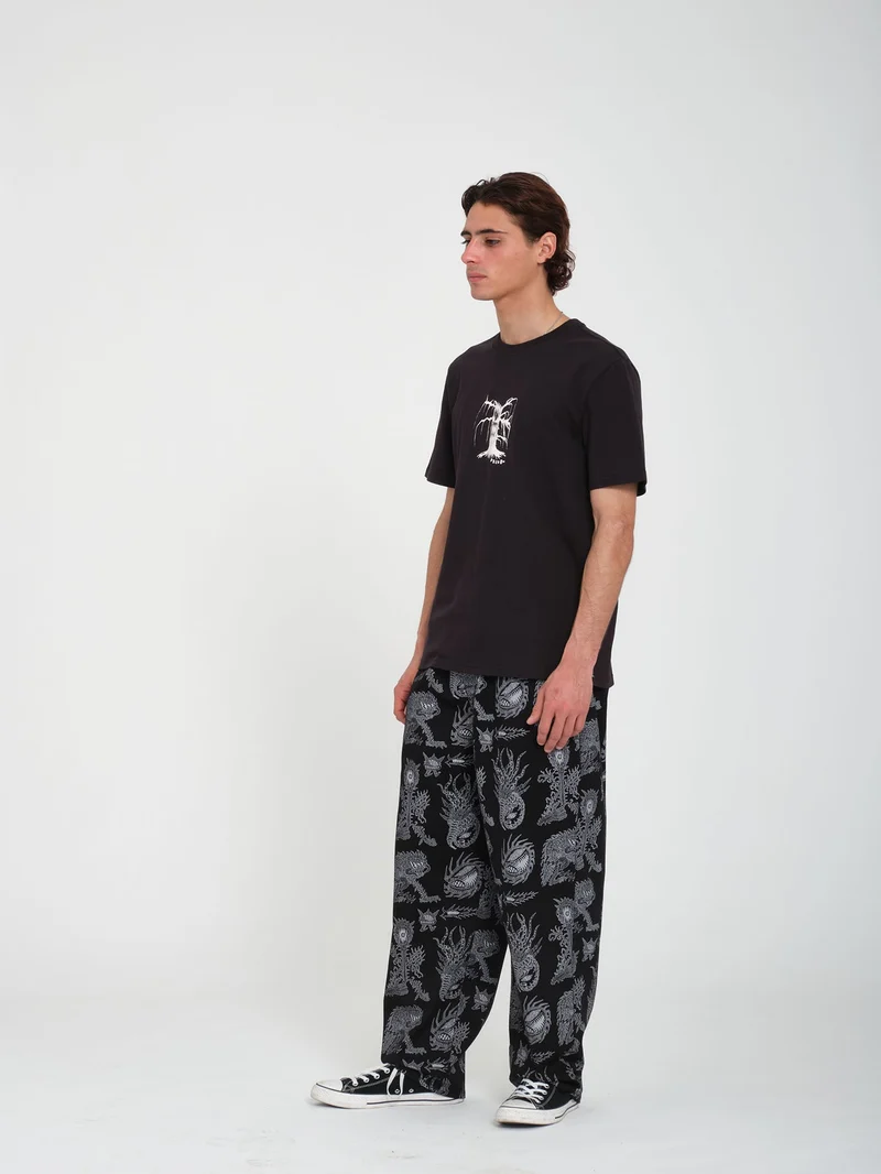 Issam Night T-shirt - BLACK