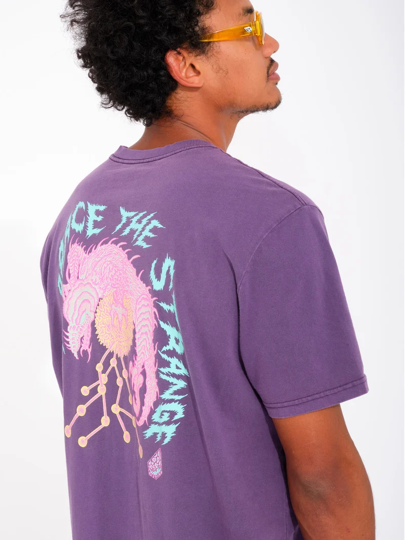 Tetsunori 3 T-shirt - DEEP PURPLE