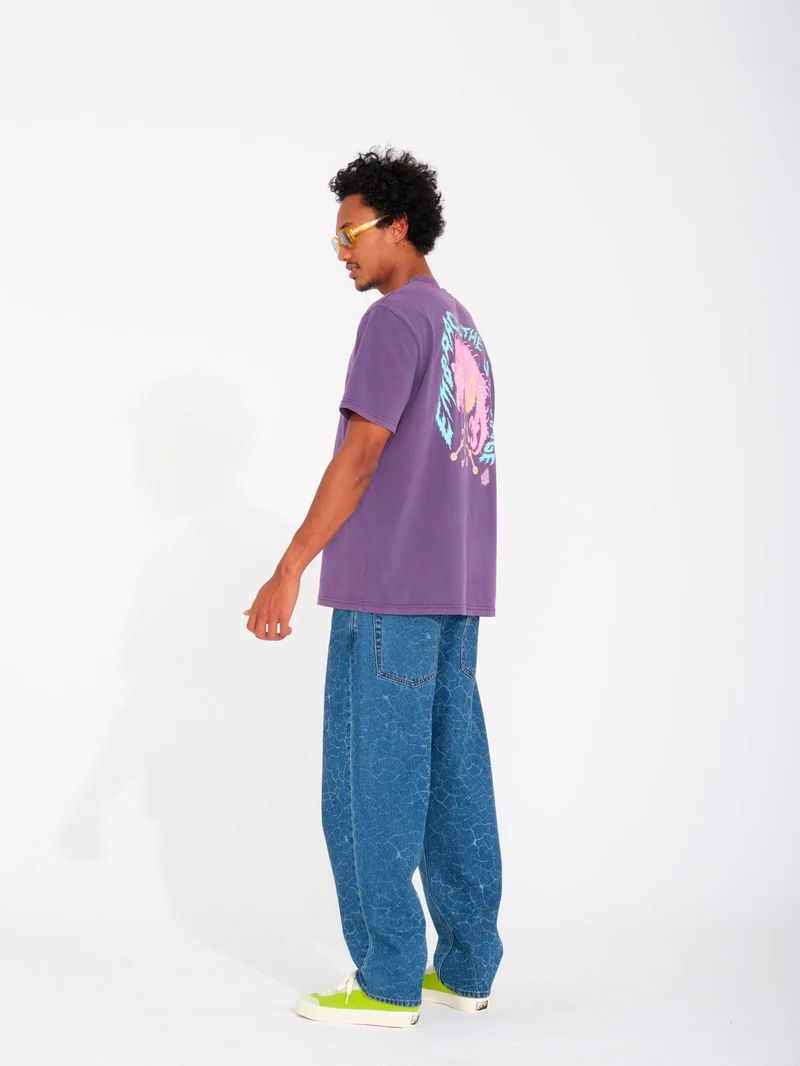 Tetsunori 3 T-shirt - DEEP PURPLE