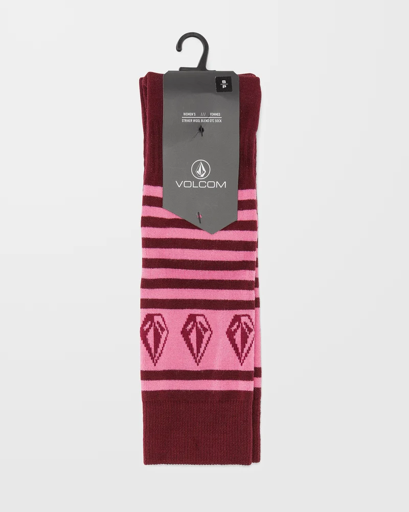 Striker Wool Blend Otc Socken - Burgundy