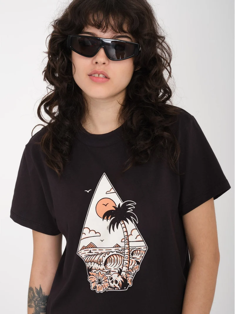 Radical Daze T-Shirt - BLACK