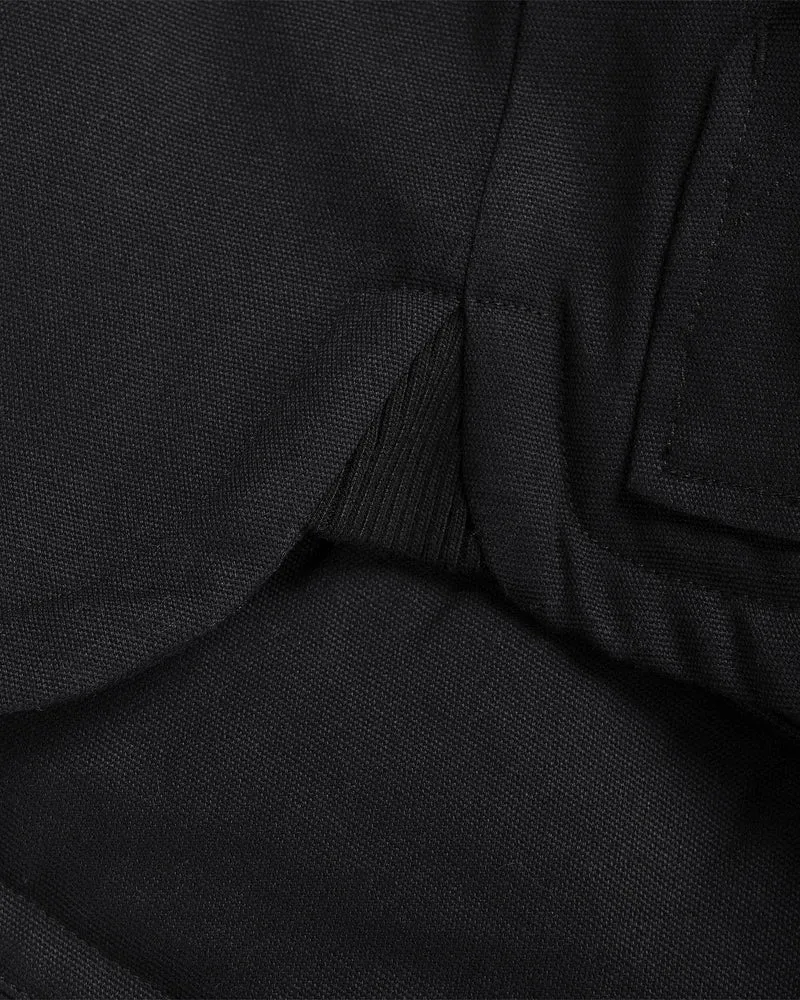 Stone Castine Puff Weste - Black