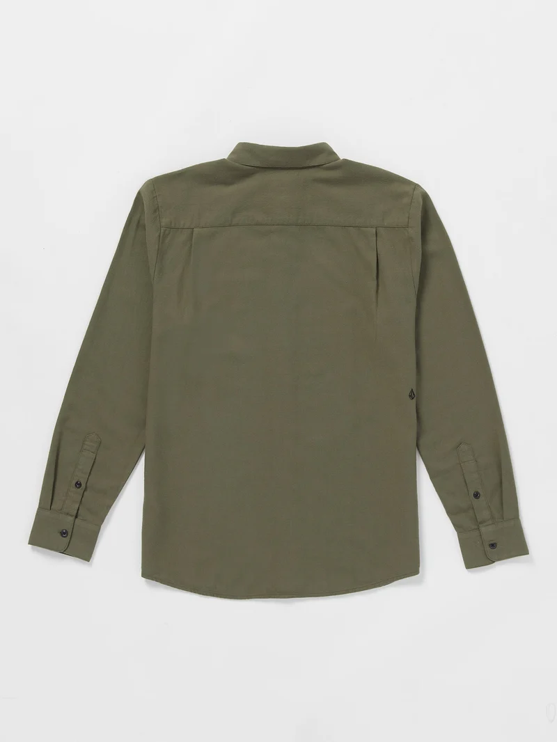 Caden Solid Hemd - Wintermoss