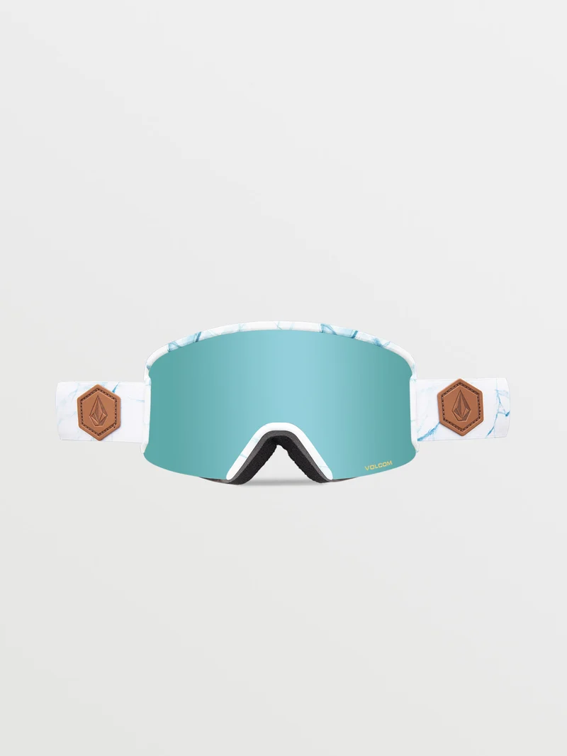 Garden White Ice Goggle (+ Bonus Lens - Dark Grey) - ICE CHROME