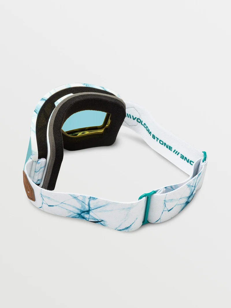 Garden White Ice Goggle (+ Bonus Lens - Dark Grey) - ICE CHROME