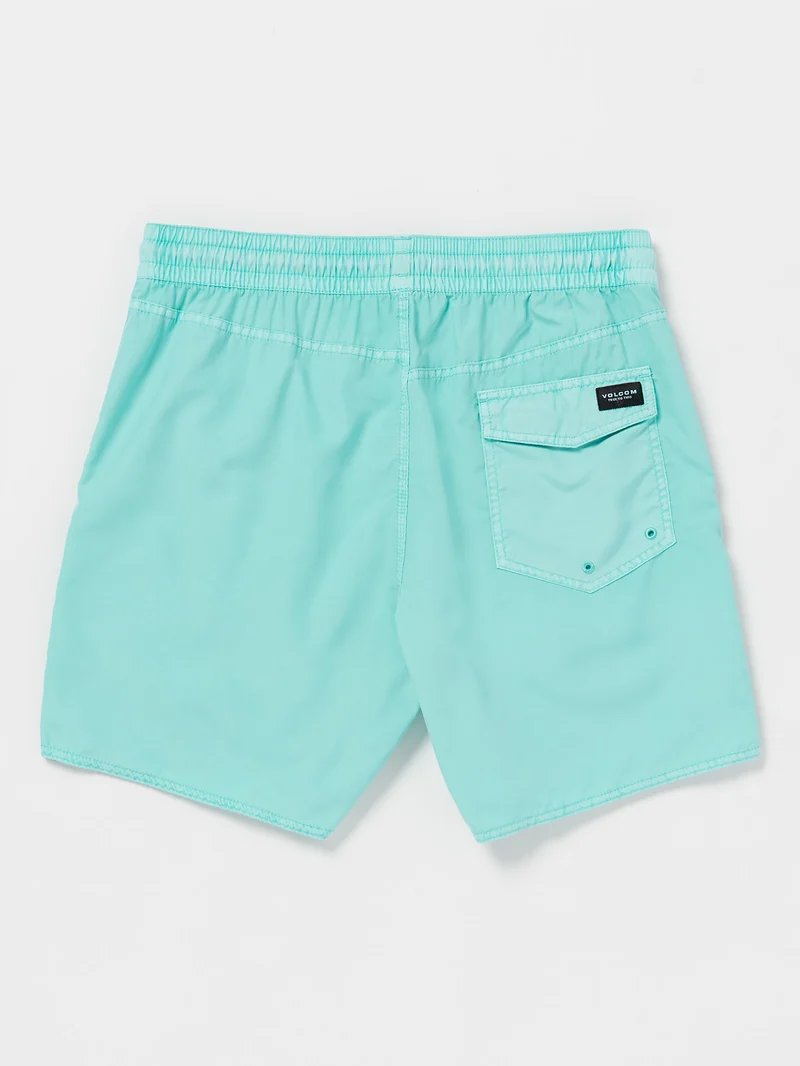 Center Trunk 17" Boardshort - Crete Blue