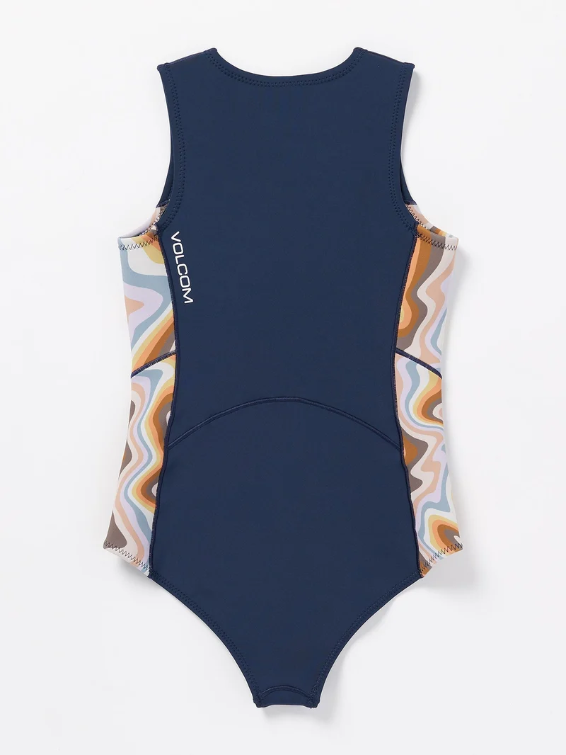 1Mm Front Zip Shorts John Neoprenanzug - NAVY