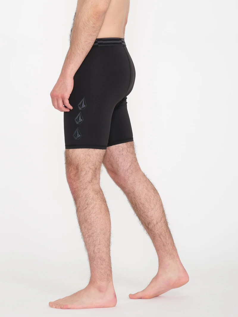 Surf Vitals J Robinson Chones Compression Shorts - BLACK
