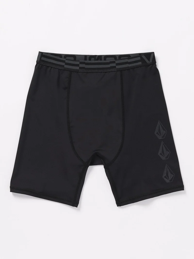 Surf Vitals J Robinson Chones Compression Shorts - BLACK