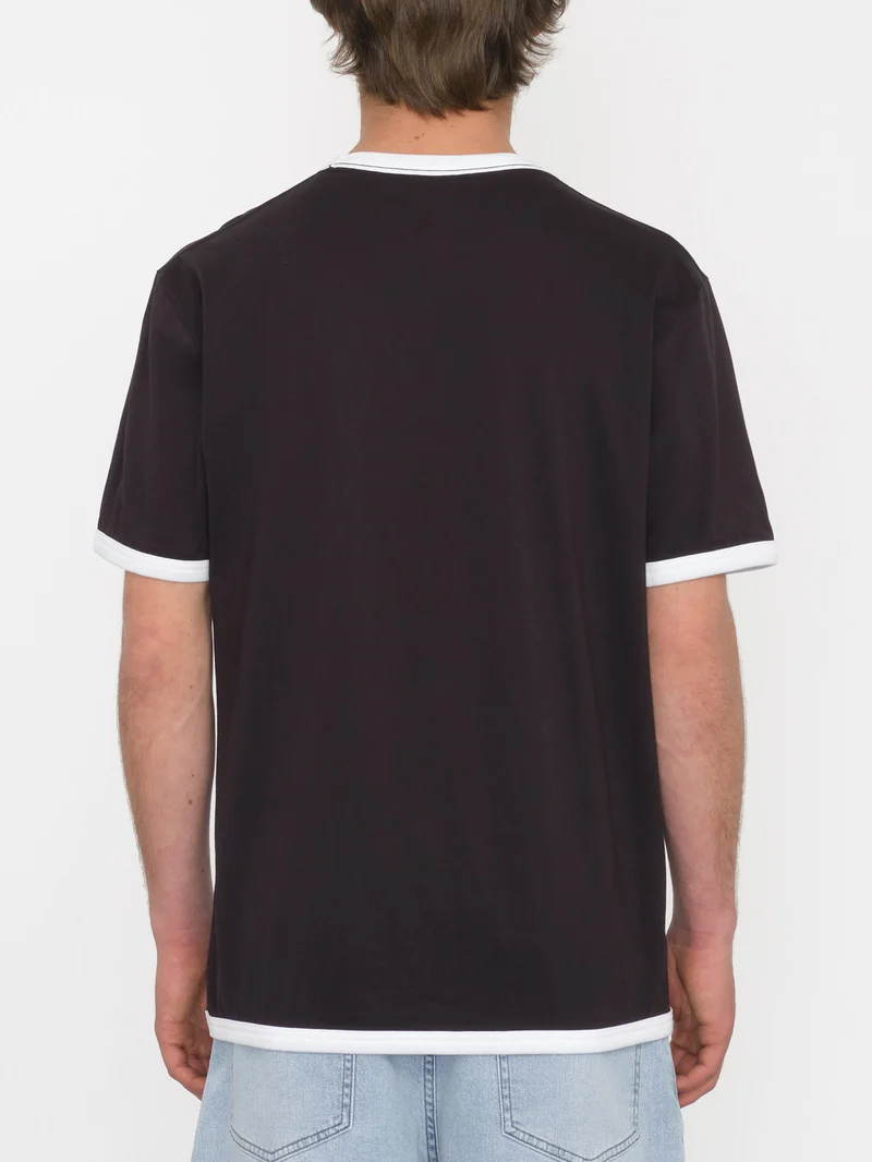 Fullring Ringer T-shirt - BLACK