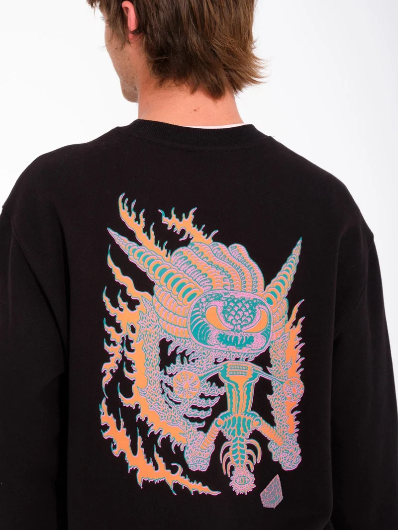 Tetsunori Sweatshirt - BLACK
