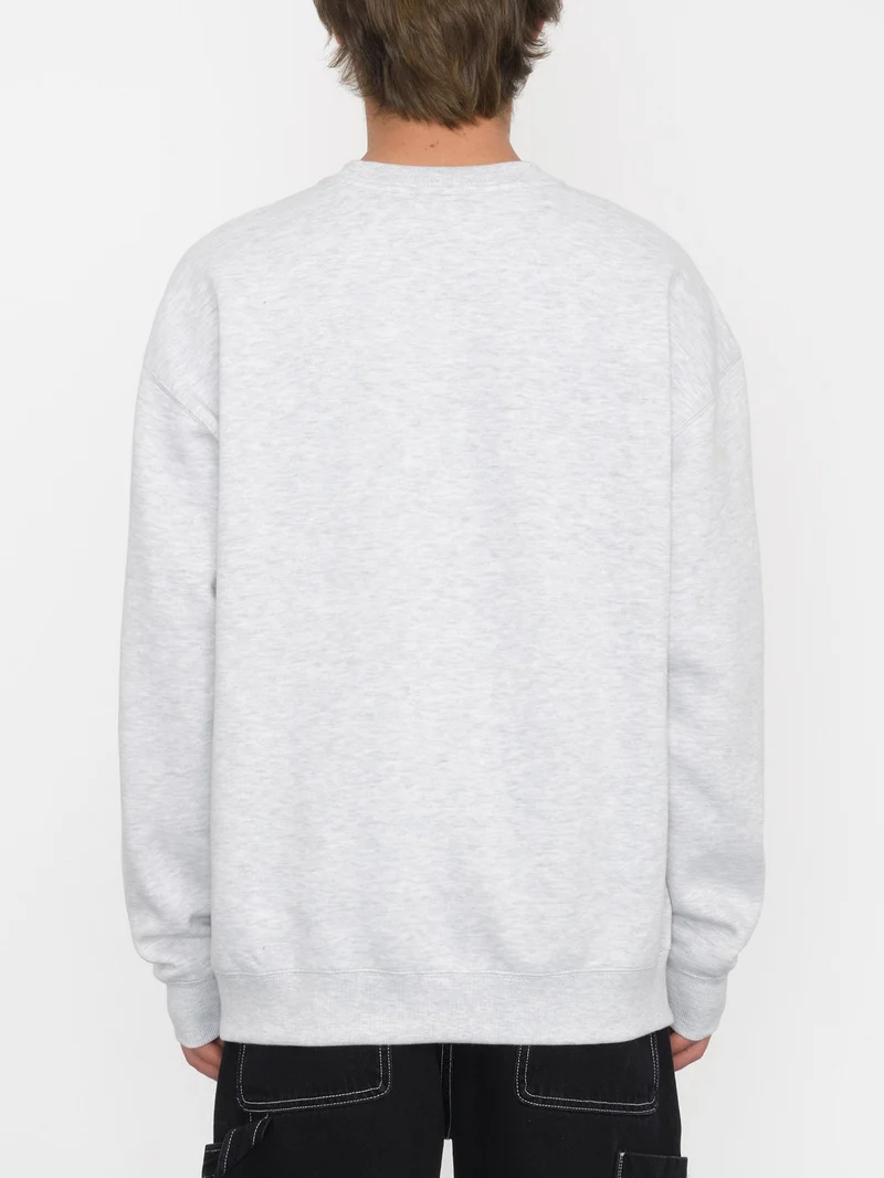 Volcom Stone Sweatshirt - BONE HEATHER