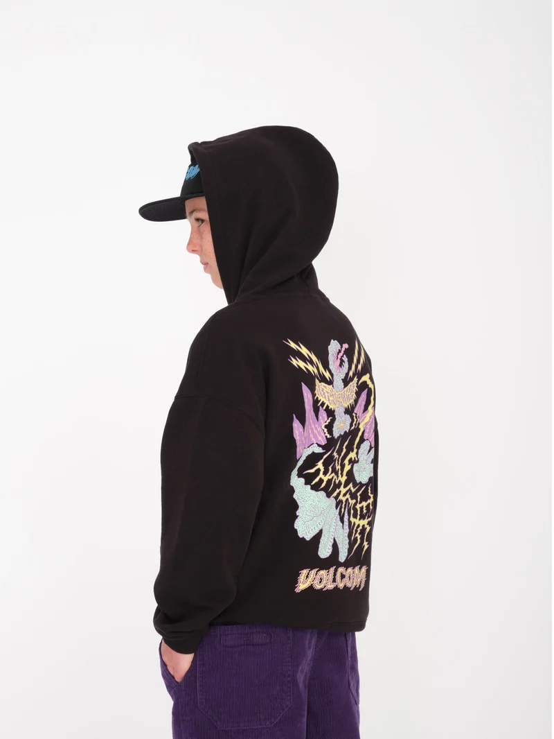 Tetsunori Kapuzenpullover - BLACK - (KINDER)