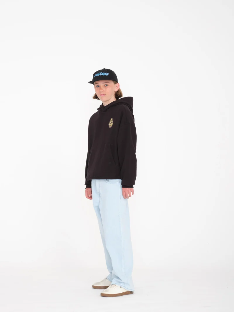 Tetsunori Kapuzenpullover - BLACK - (KINDER)