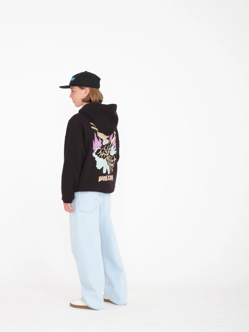Tetsunori Kapuzenpullover - BLACK - (KINDER)