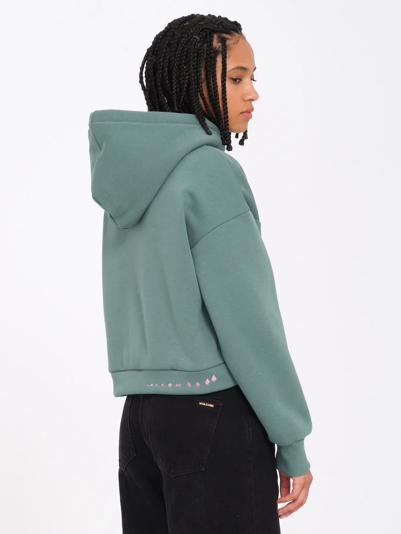 Longo Hoodie - Sea Green