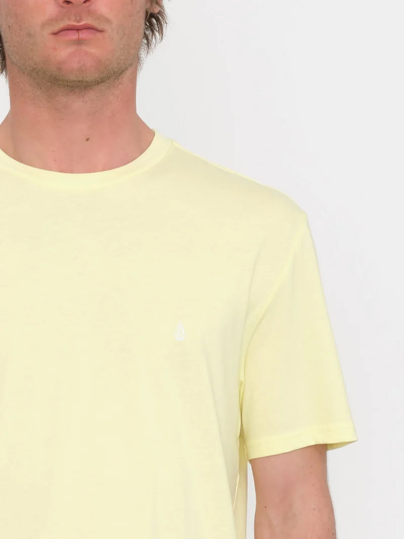 Stone Blanks T-shirt - AURA YELLOW