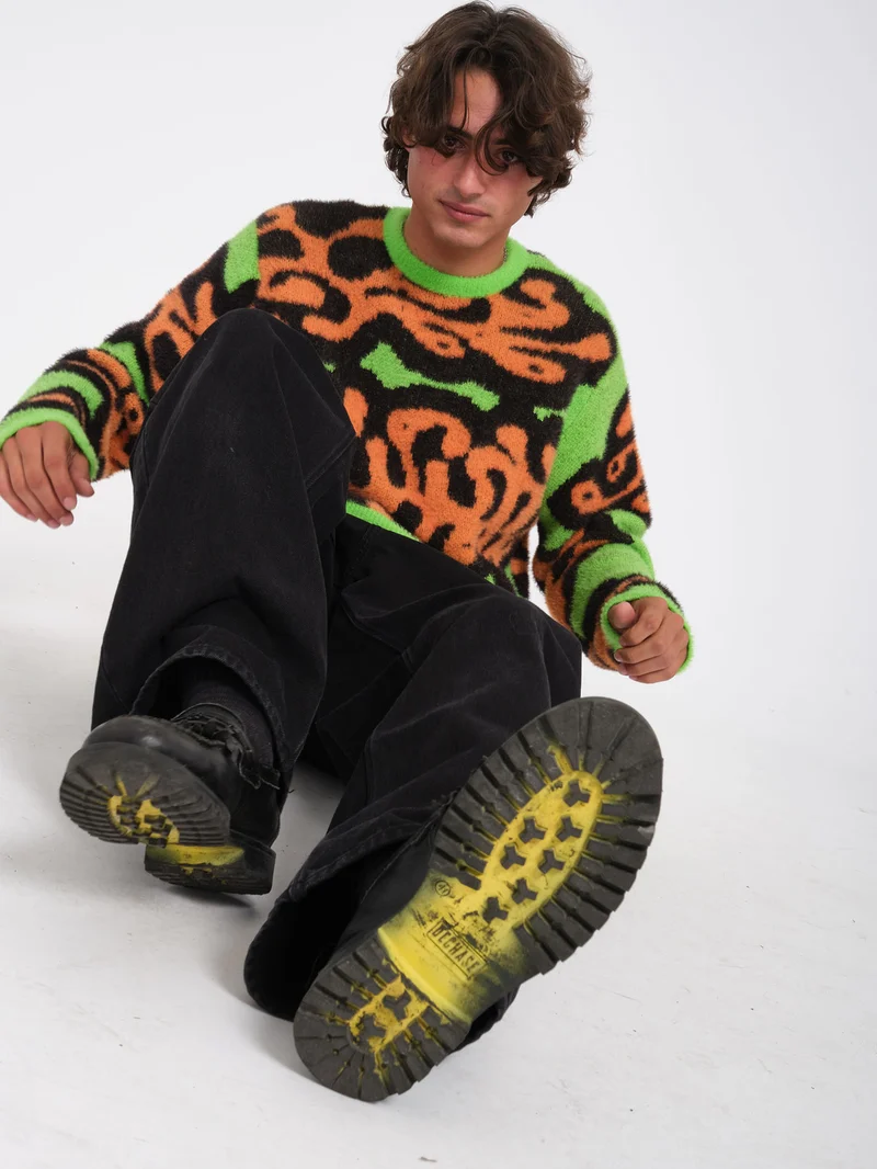 Zephyr Pullover - Electric Green
