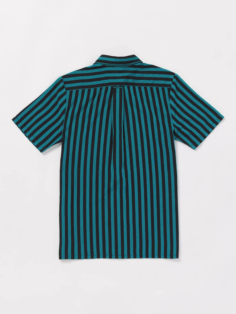 Schroff X Volcom Streifenshirt - Dusty Aqua
