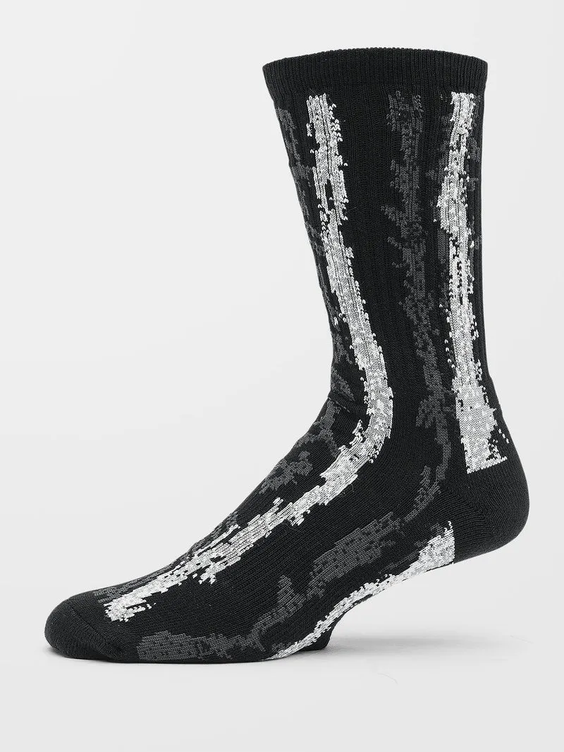 V Ent Hockey Dad Socken - BLACK