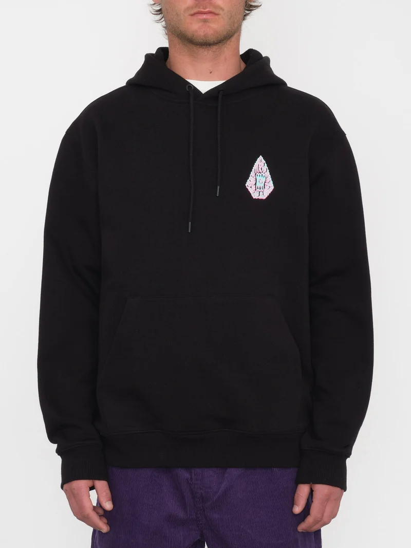 Tetsunori Kapuzenpullover - BLACK