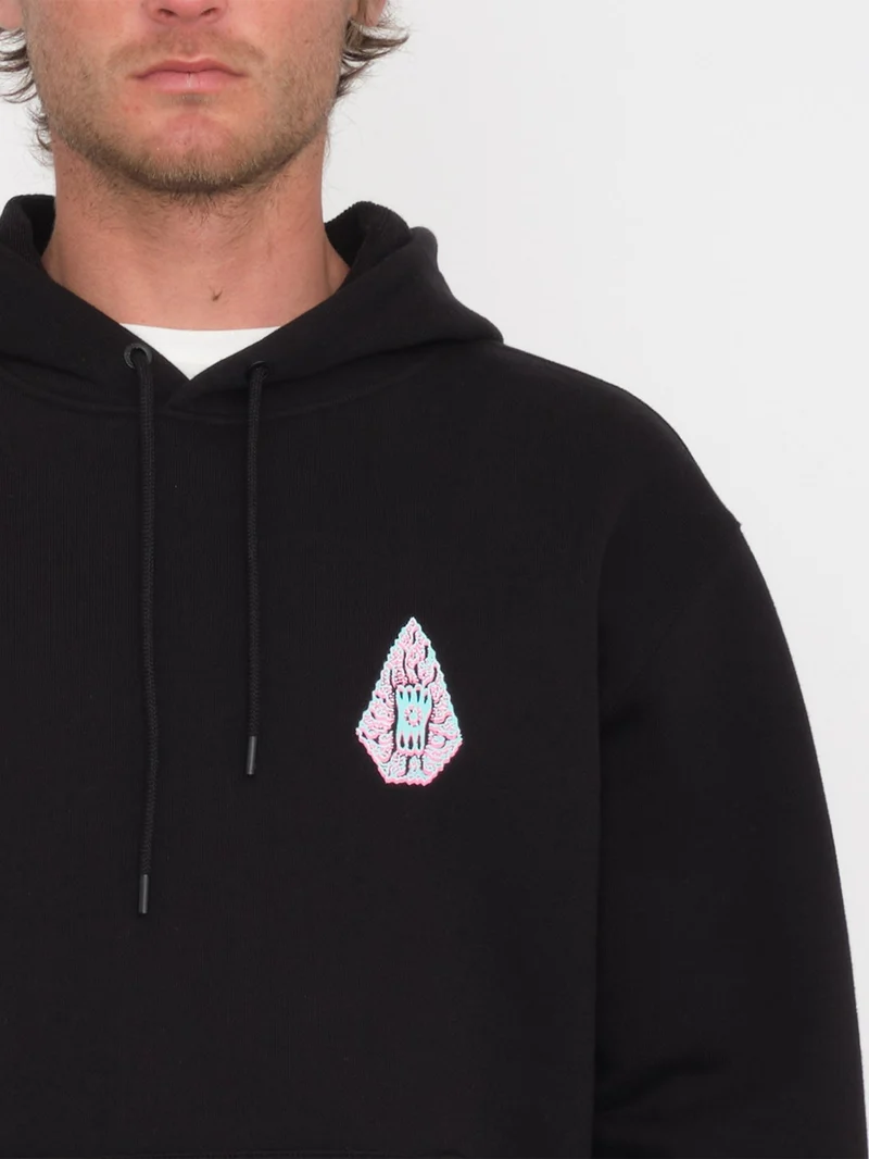Tetsunori Kapuzenpullover - BLACK