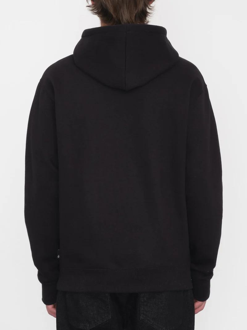 Single Stone Kapuzenpullover - BLACK