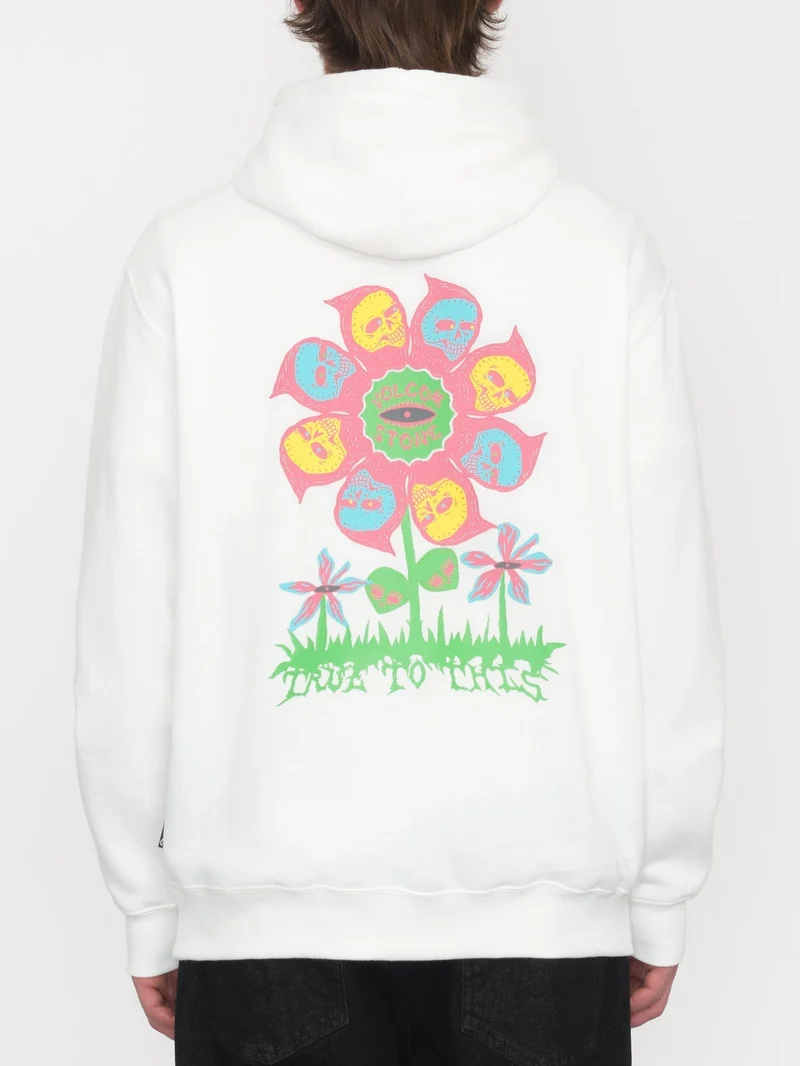 Earth Tripper Kapuzenpullover - OFF WHITE