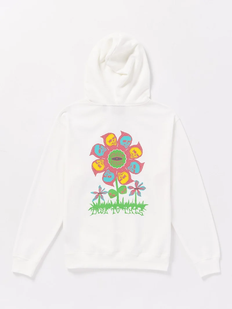 Earth Tripper Kapuzenpullover - OFF WHITE