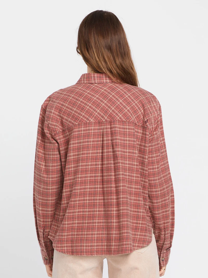 Plaid To Meet U Hemd - Chestnut Brown