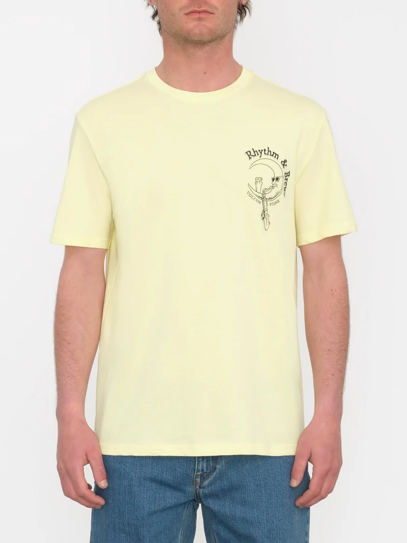 Rhythm 1991 T-shirt - AURA YELLOW
