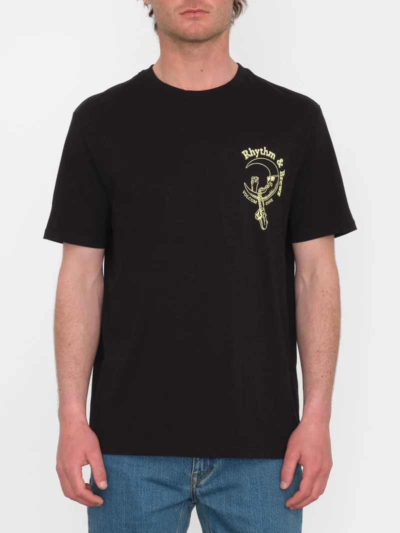 Rhythm 1991 T-shirt - BLACK