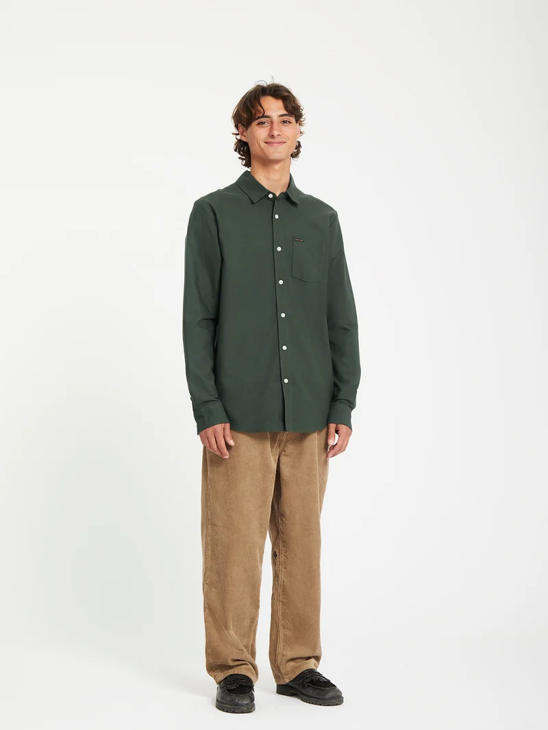 Veeco Oxford Hemd - Dark Forest