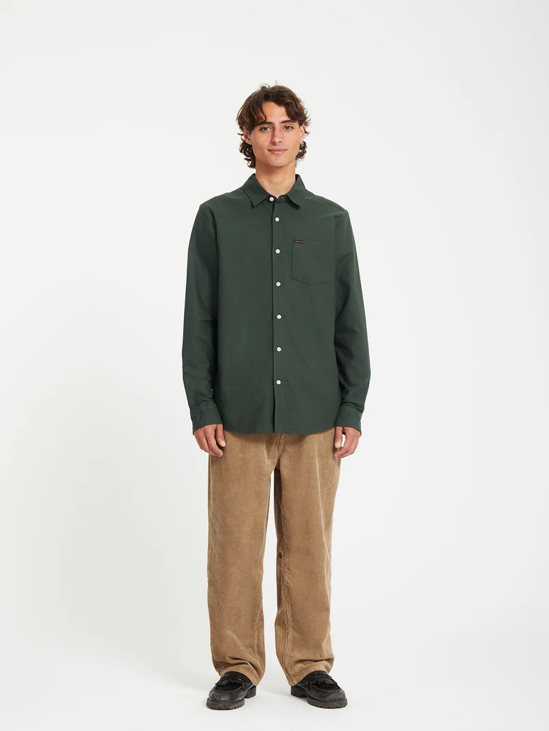 Veeco Oxford Hemd - Dark Forest