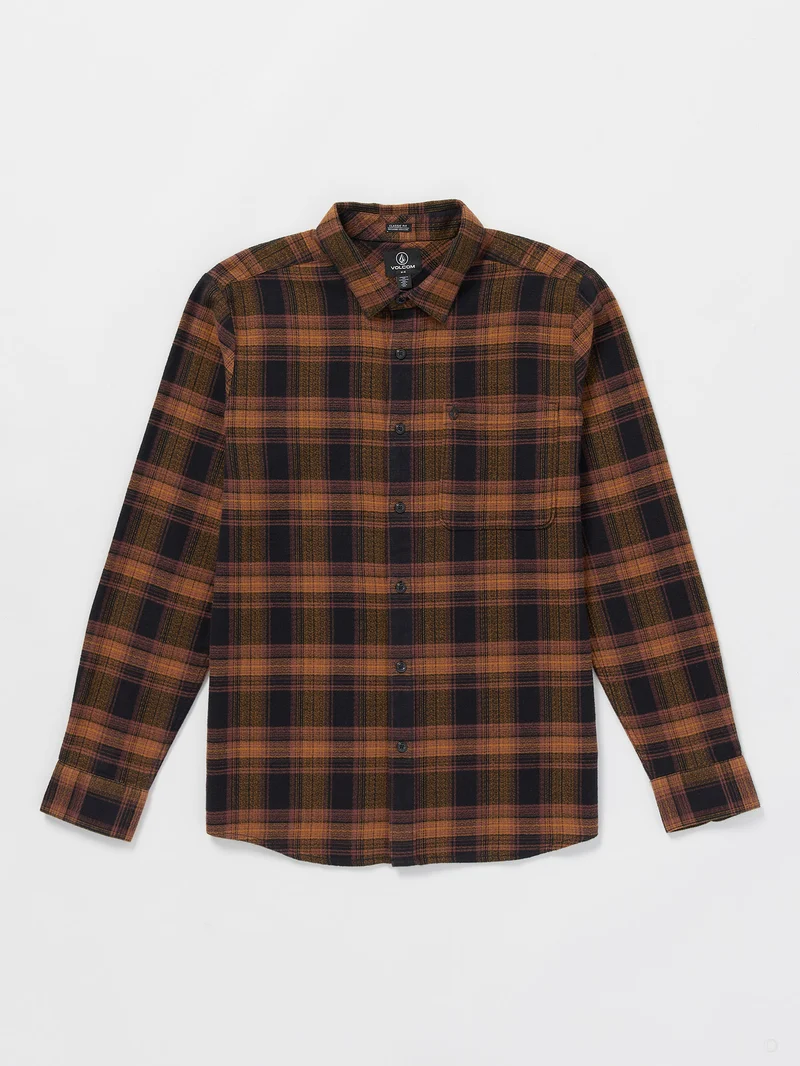 Baystone Flannel Hemd - Black