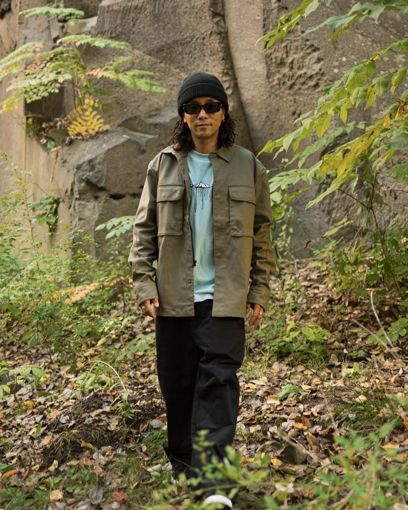 Bryan Iguchi Work Hemd - Wintermoss