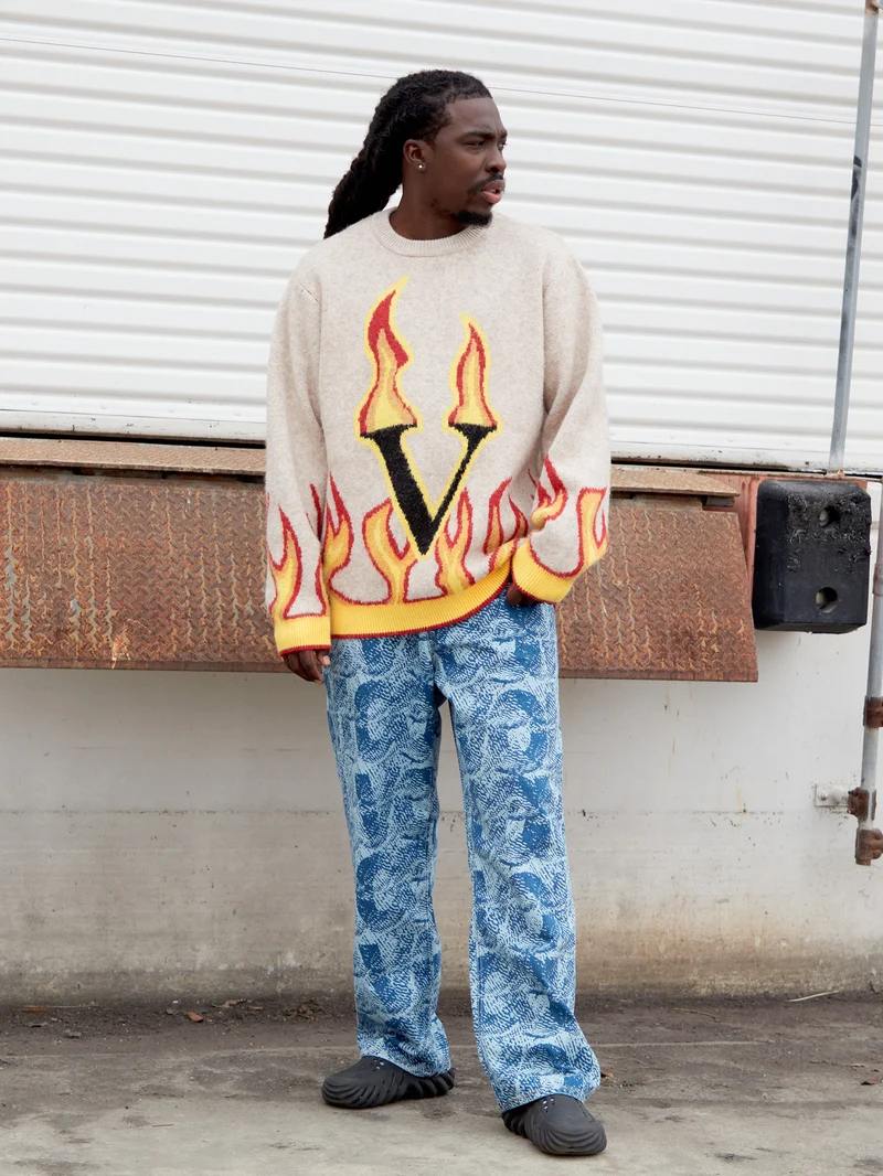 Fergadelic Pullover - Dirty White