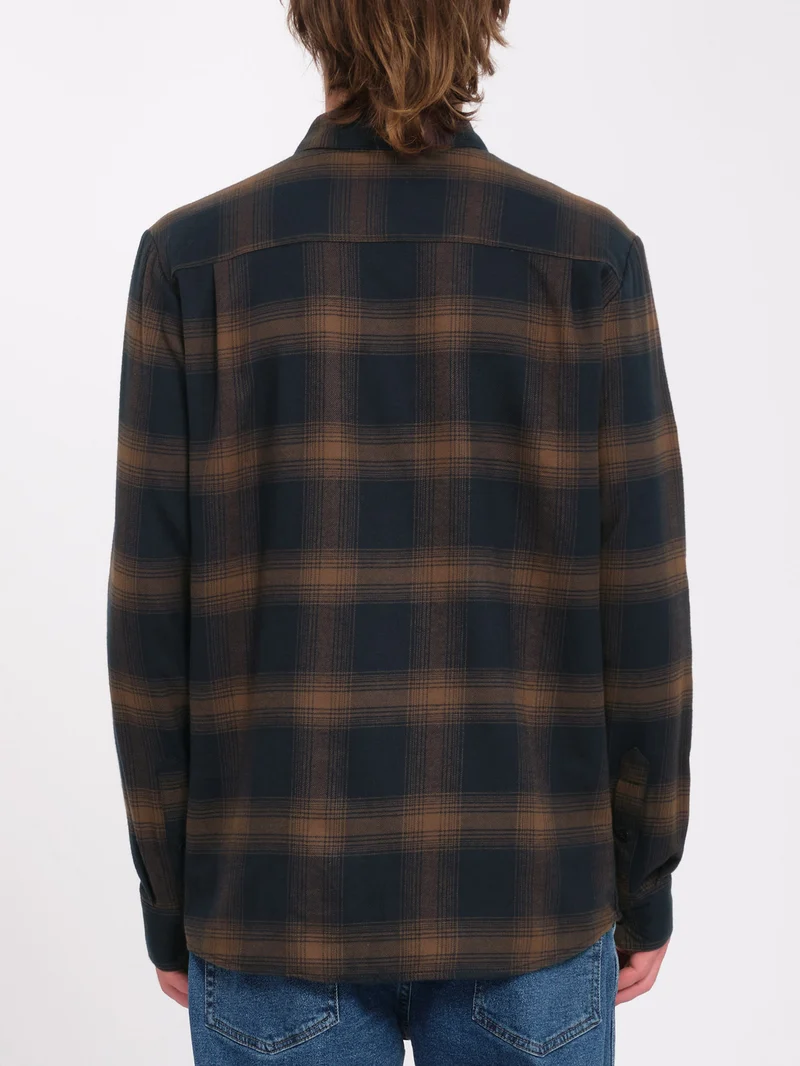 Netastone Flannel Hemd - Dark Earth