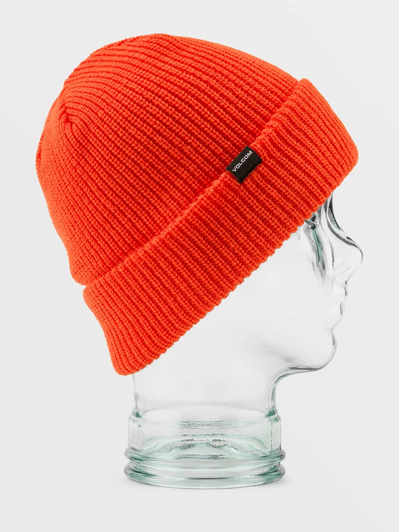 Youth Lined Beanie - ORANGE SHOCK - (KINDER)