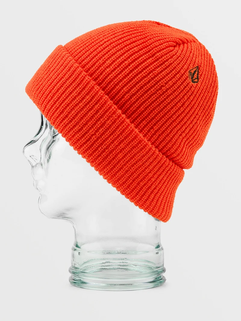 Youth Lined Beanie - ORANGE SHOCK - (KINDER)