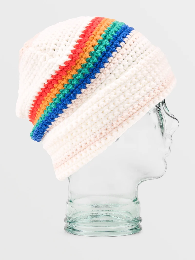 Yay Crochet Beanie - WHITE