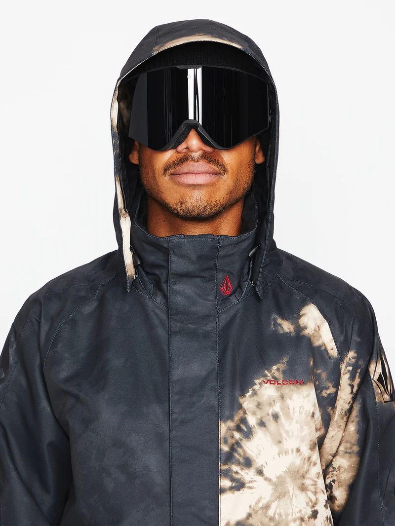 Iconic Stone Insulated Jacket - Bleach Black