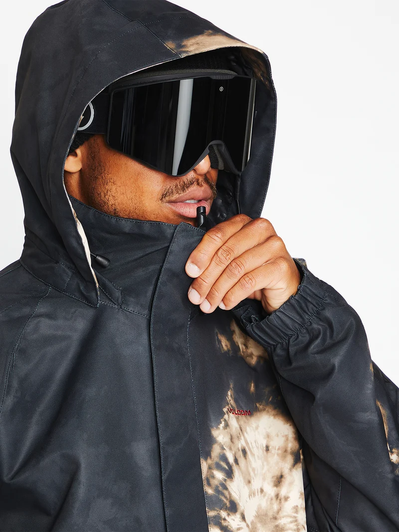 Iconic Stone Insulated Jacket - Bleach Black